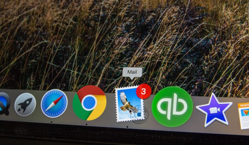 Mail Icon With New Message Notification